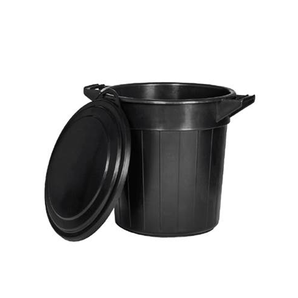 Poubelle Noire En Plastique Horse S Line