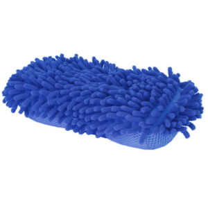 Gant de pansage en microfibre Chenille