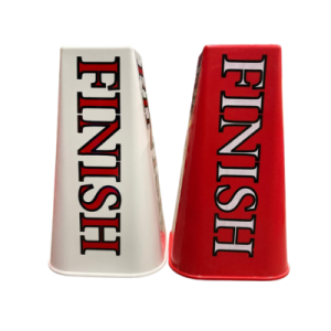 Finish x2 - blanc/rouge