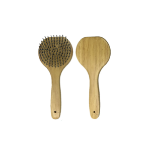 Brosse à crins en bois